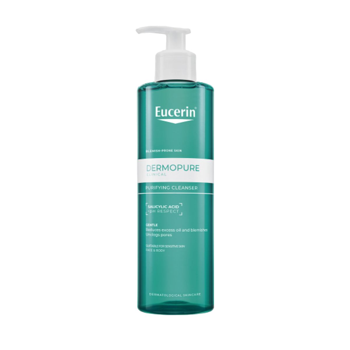 Eucerin Dermopure Clinical Gentle Purifying Cleansing Gel 400ml