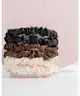 Brushworks - Skinny Satin Scrunchies