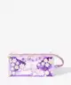 The Flat Lay Co. - Jelly Open Flat Makeup Box Bag in Lilac Daisy