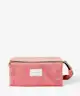 The Flat Lay Co. - Open Flat Makeup Box Bag in Pink Velvet