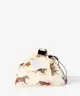 The Flat Lay Co. - Drawstring Makeup Bag in Neutral Tigers