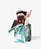 The Flat Lay Co. - Standing Brush Case in Tropical Leaves