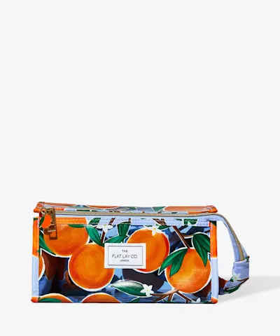 The Flat Lay Co. - Jelly Open Flat Box Bag in Mediterranean Oranges