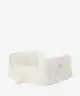 The Flat Lay Co. - Marshmallow Open Flat Box Bag in Vanilla