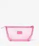 The Flat Lay Co. - Essential Makeup Pouch Pink Mesh