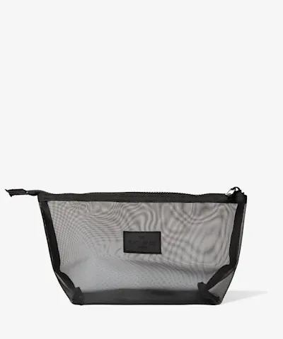 The Flat Lay Co. - Essential Makeup Pouch Black Mesh