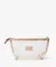 The Flat Lay Co. - Essential Makeup Pouch Taupe Mesh