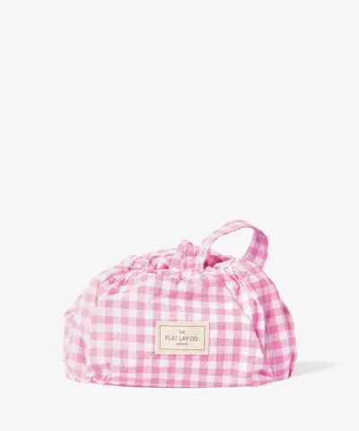 The Flat Lay Co. - Parachute Drawstring Flat Lay Makeup Bag