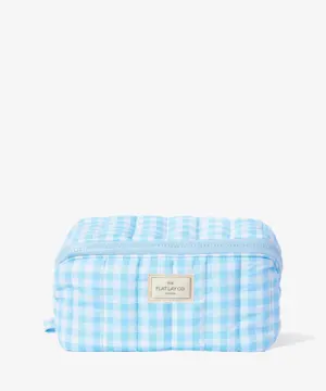 theflatlayco Marshmallow Flat Lay Makeup Box Bag