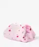 The Flat Lay Co. - Drawstring Makeup Bag - Pink Cherries & Bows