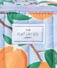 The Flat Lay Co. - Marshmallow Flat Lay Makeup Box Bag - Mediterranean Oranges