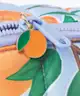 The Flat Lay Co. - Marshmallow Flat Lay Makeup Box Bag - Mediterranean Oranges