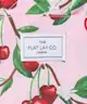 The Flat Lay Co. - Drawstring Flat Lay Makeup Bag - Cherries