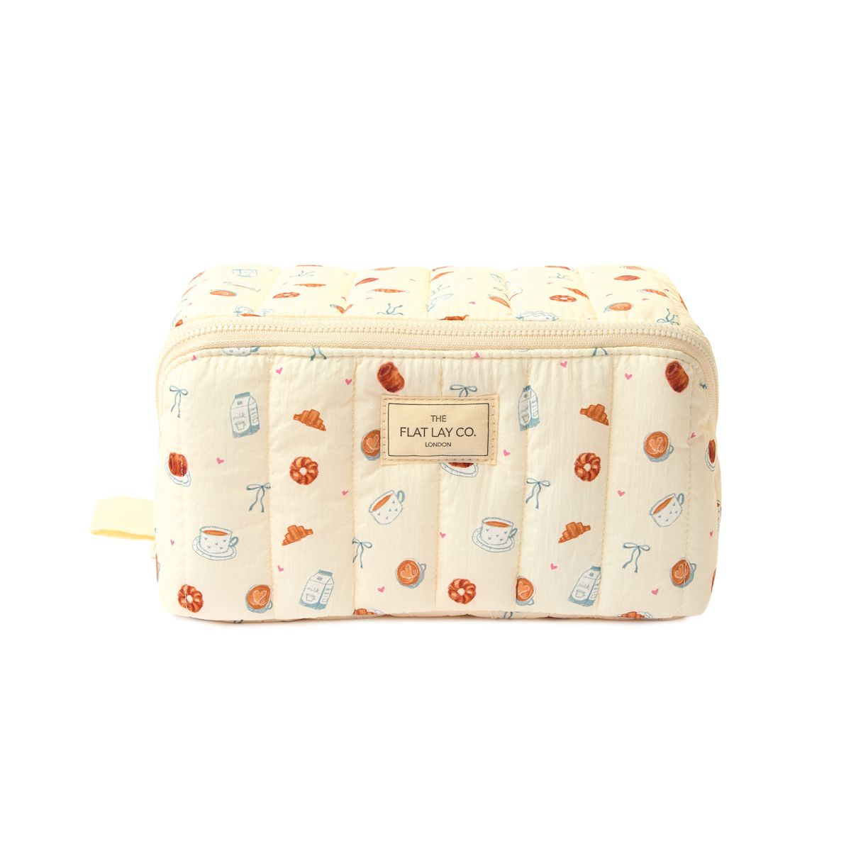 The Flat Lay Co. Marshmallow Flat Lay Makeup Box Bag - Patisserie