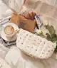 The Flat Lay Co. - Marshmallow Essential Makeup Pouch - Patisserie