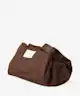 The Flat Lay Co. - Drawstring Flat Lay Makeup Bag - Espresso