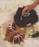 The Flat Lay Co. - Drawstring Flat Lay Makeup Bag - Espresso