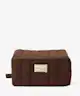 The Flat Lay Co. - Marshmallow Flat Lay Makeup Box Bag - Espresso