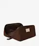 The Flat Lay Co. - Marshmallow Flat Lay Makeup Box Bag - Espresso