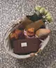 The Flat Lay Co. - Marshmallow Flat Lay Makeup Box Bag - Espresso
