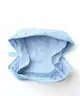The Flat Lay Co. - Flat Lay Makeup Box Bag - Ditsy Bows Blue Embroidered Velvet