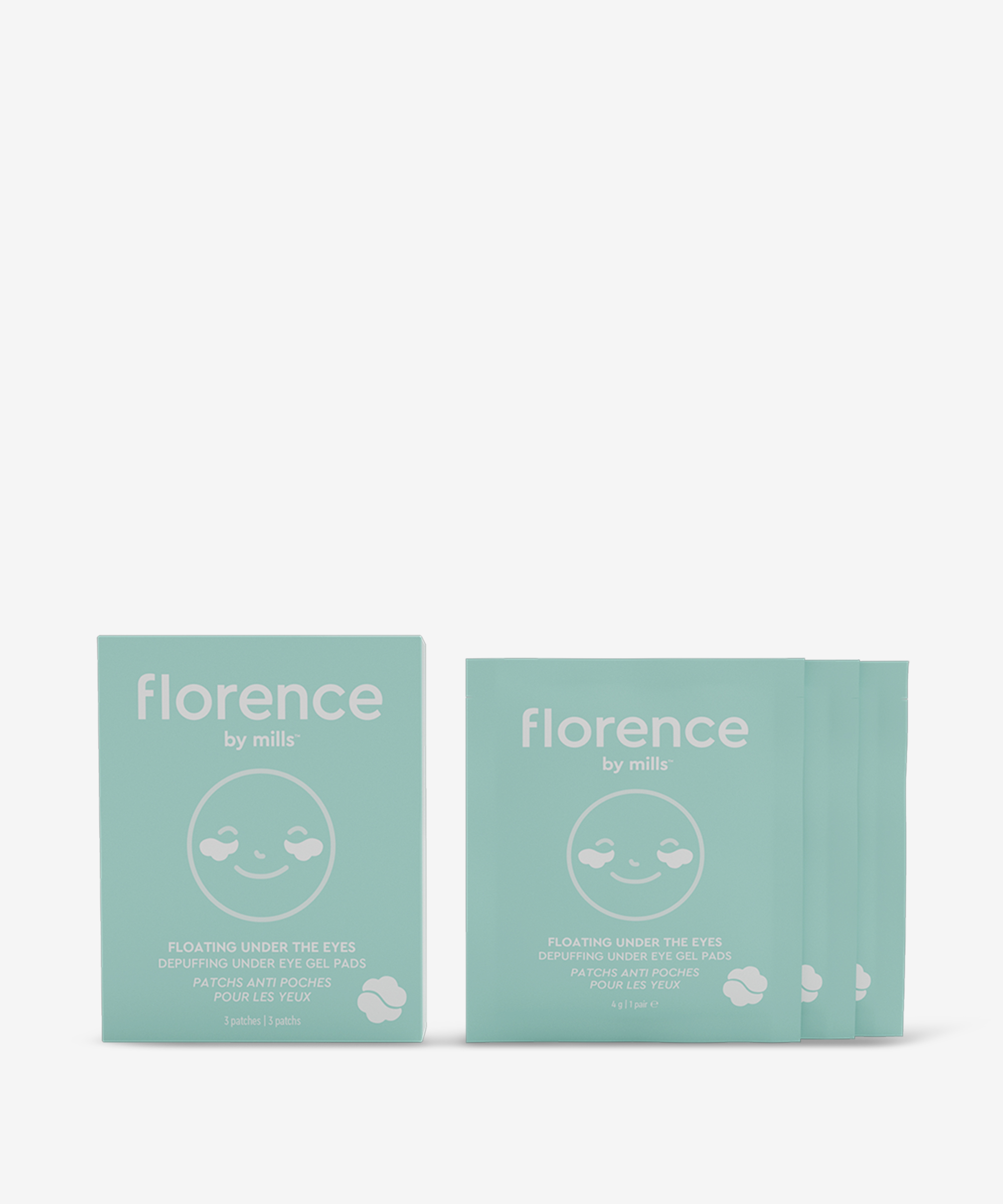 florence by mills Floating Under The Eyes Depuffing Gel Pads - 3