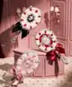Flower Knows - Strawberry Cupid Hand Mirror