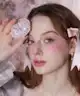 Flower Knows - Violet Strawberry Rococo Embossed Blush