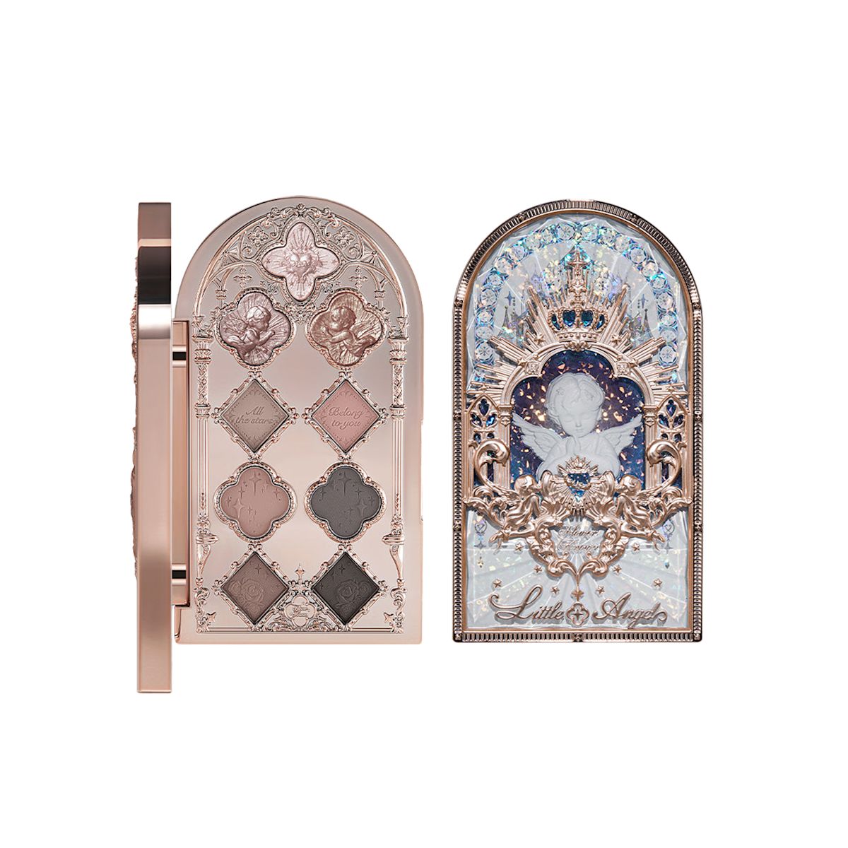 Flower Knows - Little Angel 9 Color Eyeshadow - 01 Eden's Angel #01 Eden's Angel - 10.5g
