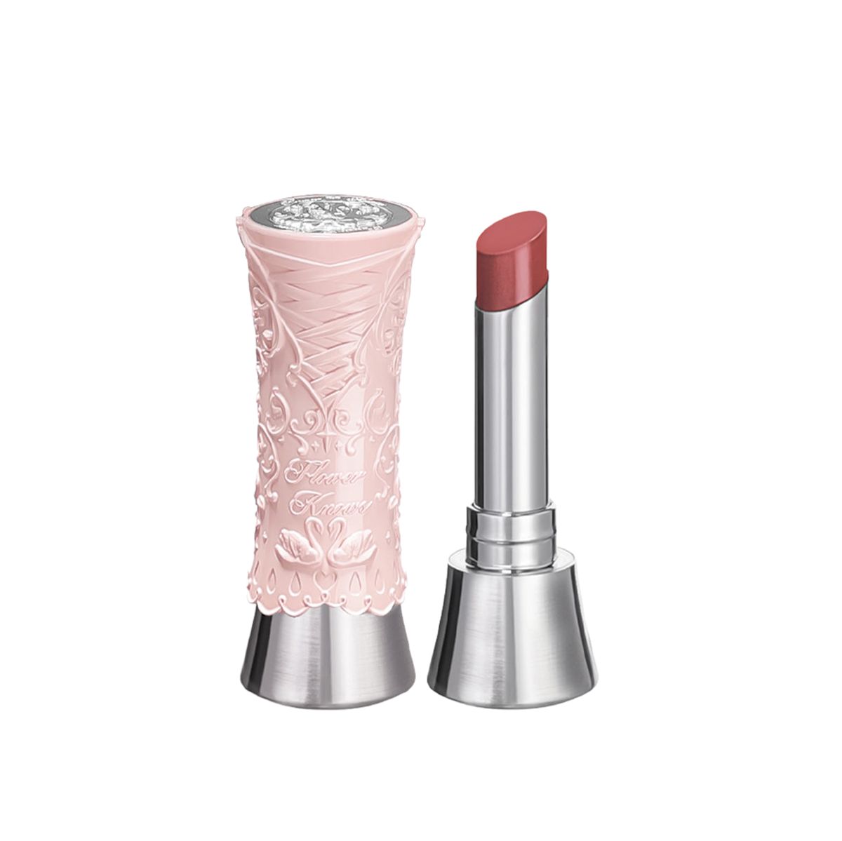 Flower Knows Swan Ballet Shine Lipstick 03 Sweet Heart