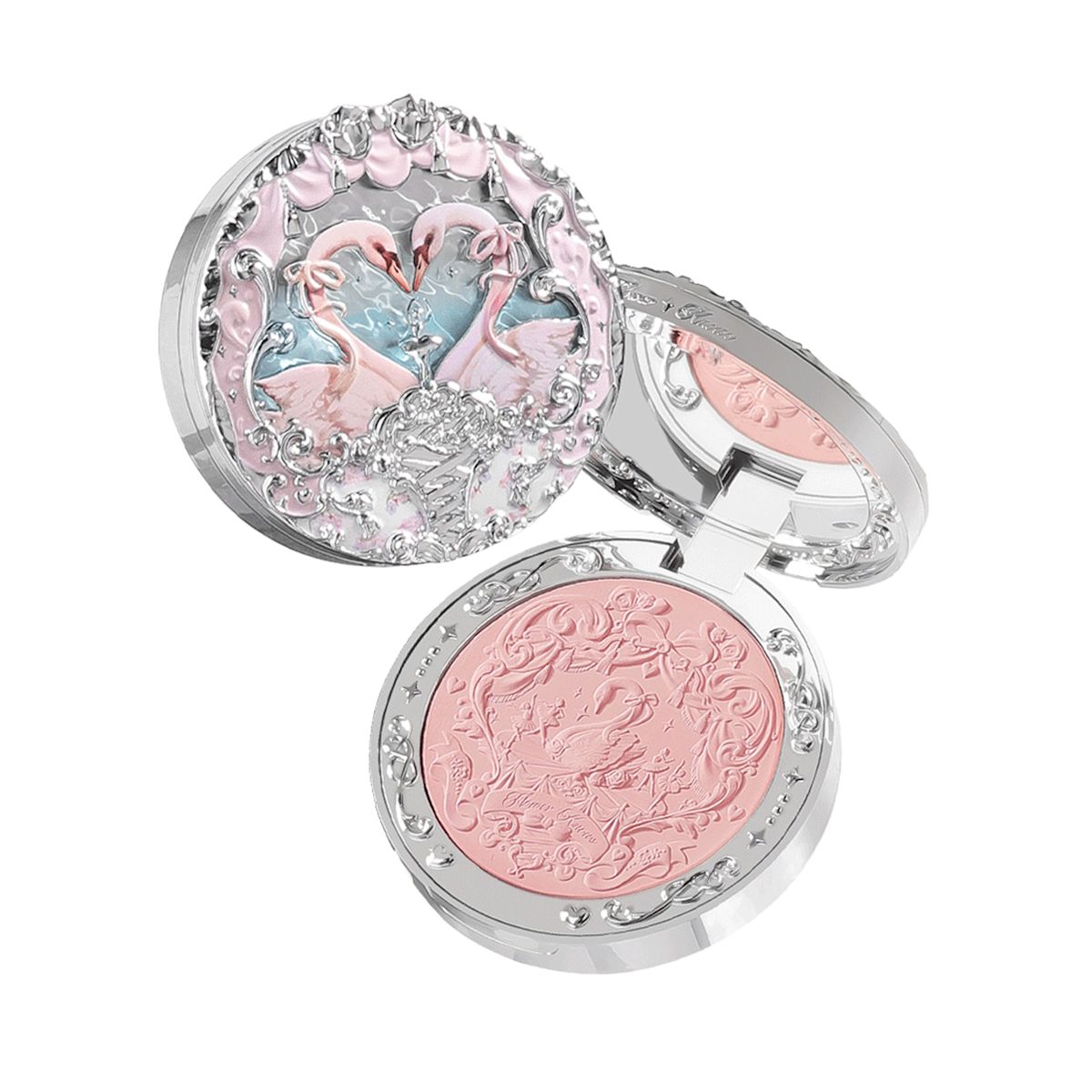 Flower Knows - Swan Ballet Velvet Blusher - #02 Romanticism #02 Romanticism - 5g