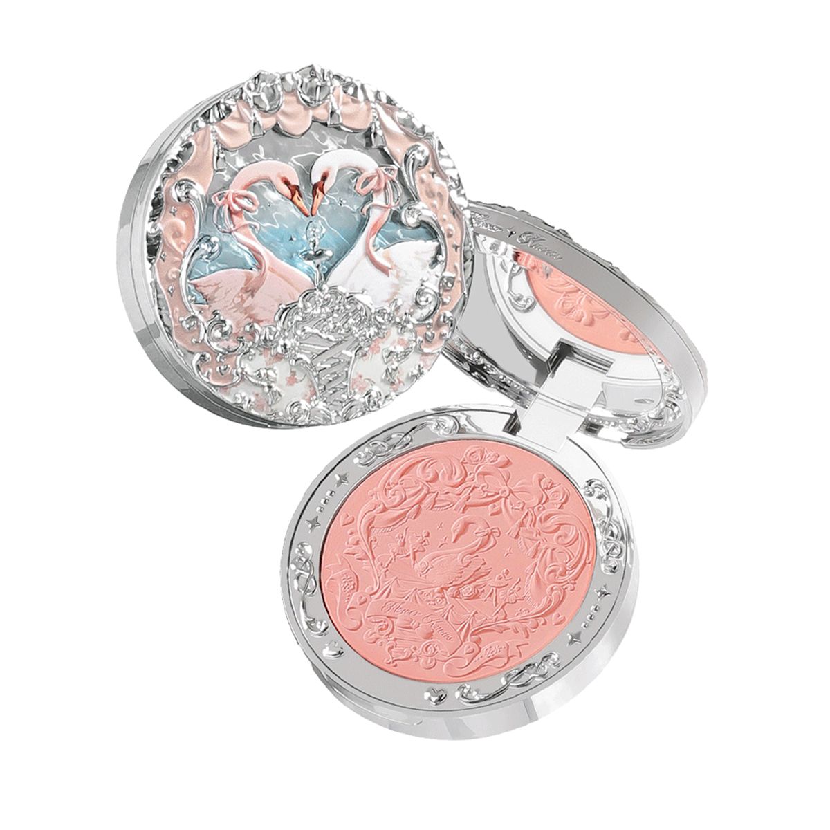 Flower Knows Swan Ballet Embossed Blush 05 Dreamy Season