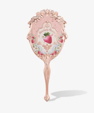 Flower Knows Strawberry Rococo Hand Mirror
