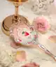 Flower Knows - Strawberry Rococo Hand Mirror