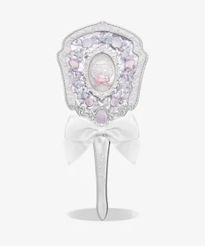 Flower Knows Shell's Jewel Collection Hand Held Mirror Pearly White