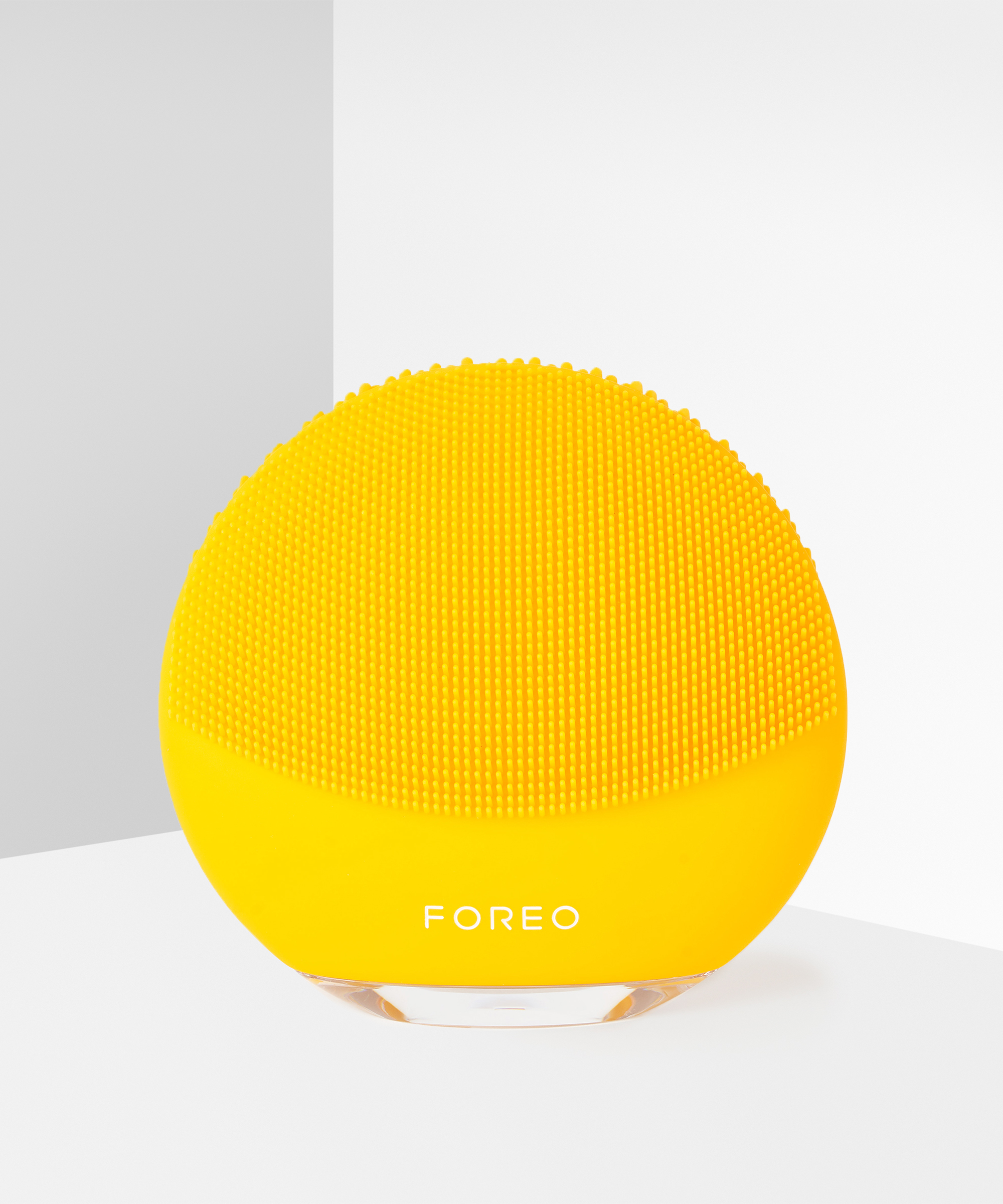 Dual-Sided at Foreo 3 Types Mini Brush BEAUTY for - Sunflower Skin LUNA™ BAY All Face Yellow