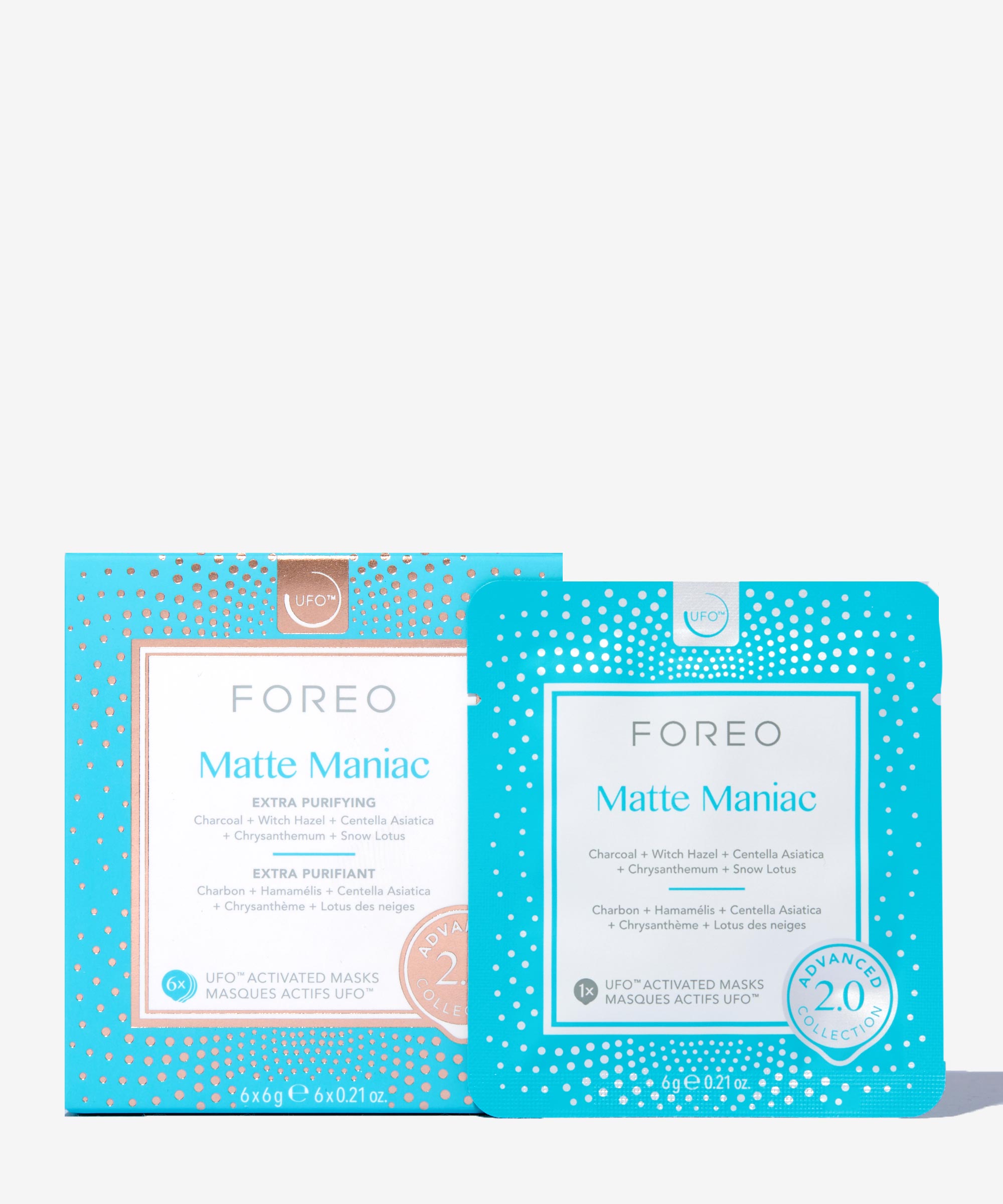 Purifying UFO-Activated Matte Maniac at BAY 2.0 Mask BEAUTY Foreo