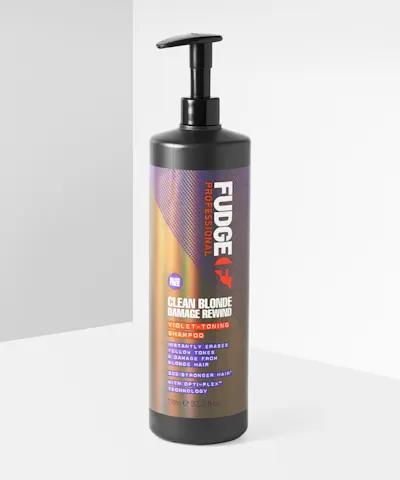 Fudge Professional - Clean Blonde Damage Rewind Violet-Toning Shampoo