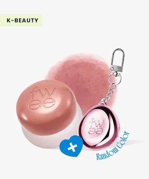 fwee Lip & Cheek Blurry Pudding Pot + Pendant Keyring