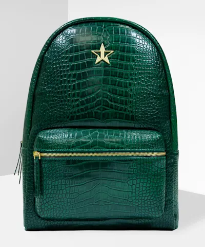 Jeffree Star Cosmetics - Green Crocodile Backpack