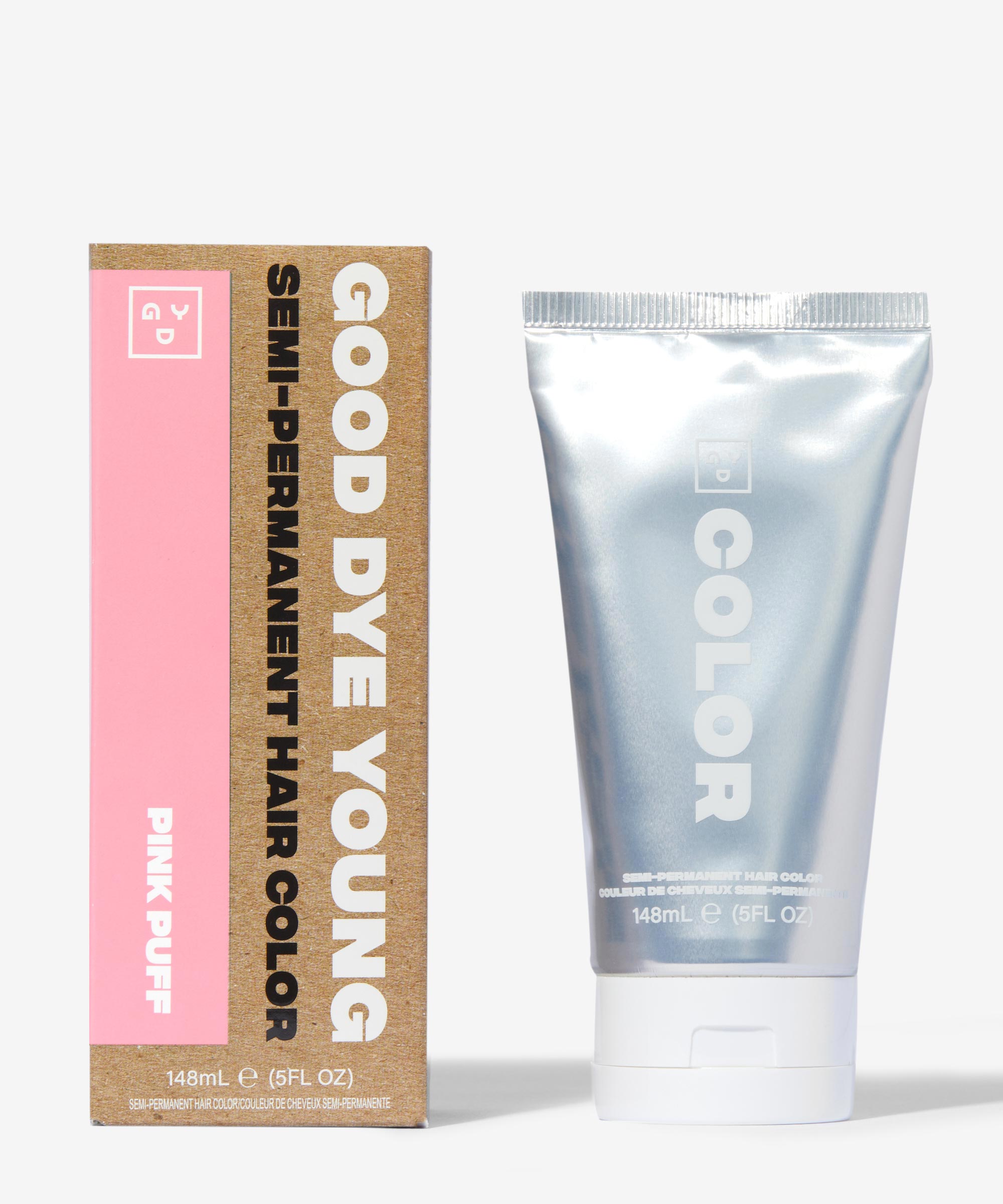 Good Dye Young Semi-Permanent Hair Color Lighter Daze - Pink Puff