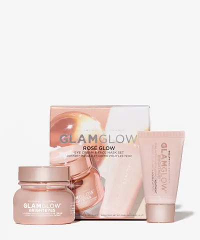 GLAMGLOW - Rosé Glow Eye Cream & Face Mask Set