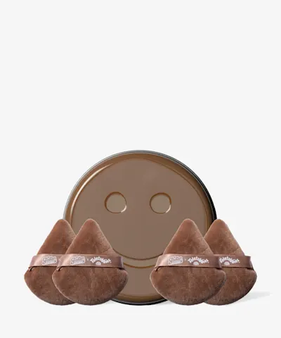 Glisten Cosmetics - Glisten Cosmetics X Teletubbies Tubby Toast Powder Puffs & Tin