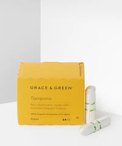 Grace And Green - Non-Applicator Tampons Regular