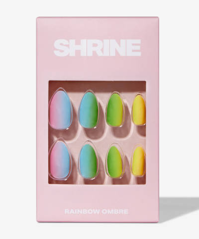 beautybay.com | Rainbow Ombre False Nails