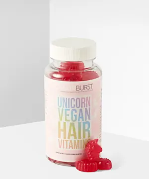 Vitaminas veganas para el cabello Hairburst Unicorn - 60 cápsulas