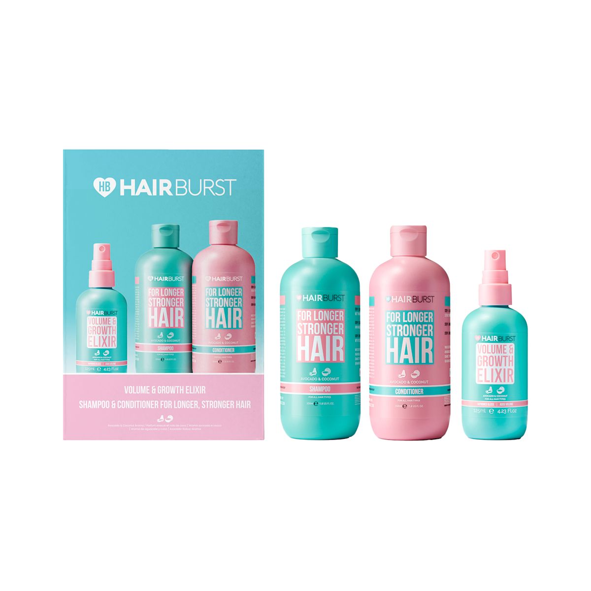 Hairburst Volume & Growth Elixir Bundle