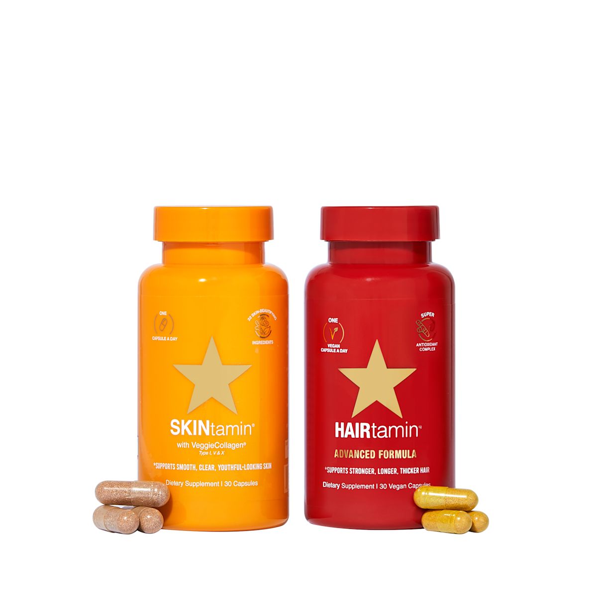 HAIRtamin Hair + Skin Vitamin Duo