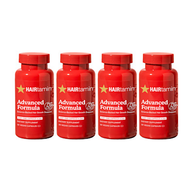 HAIRtamin Advanced Formula Hair Vitamin Quad
