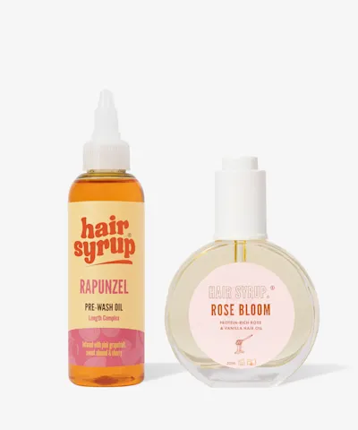 Hair Syrup - Rapunzel & Rose Bloom Leave-in Oil Duo